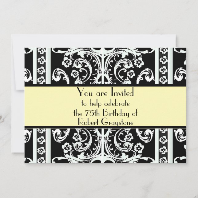 förmliche Aufforderung Einladung (Vorderseite)