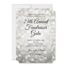 Förmliches Corporate Fundraiser Party Silberne Lic