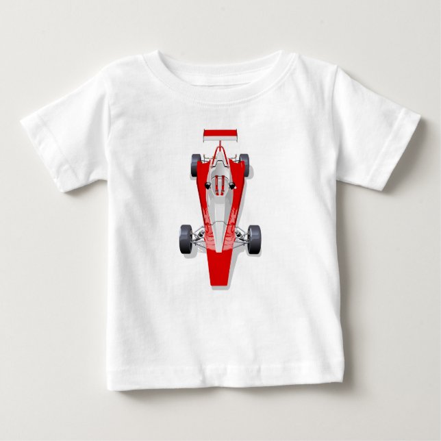 Formula 1 race car baby t-shirt (Vorderseite)