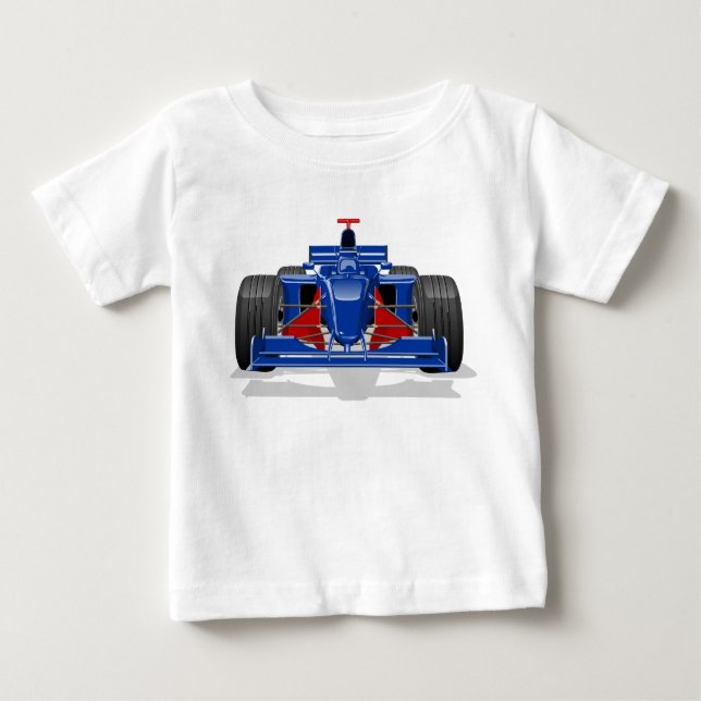 Formula 1 race car baby t-shirt (Vorderseite)
