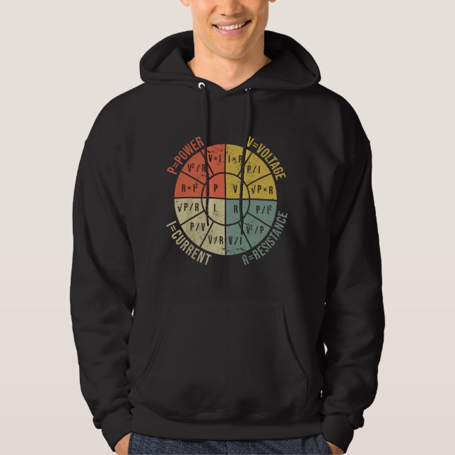 Formula Wheel Electrical Engineering Electricity O Hoodie (Vorderseite)