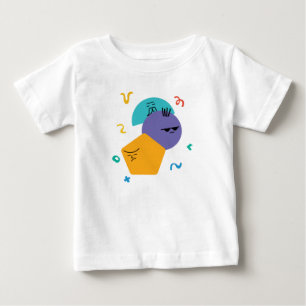 Formulare mit unterschiedlichen Persönlichkeiten Baby T-shirt