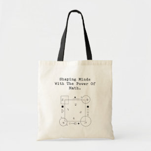 Formung von Köpfen, Mathematik Macht Inspirieren Tragetasche