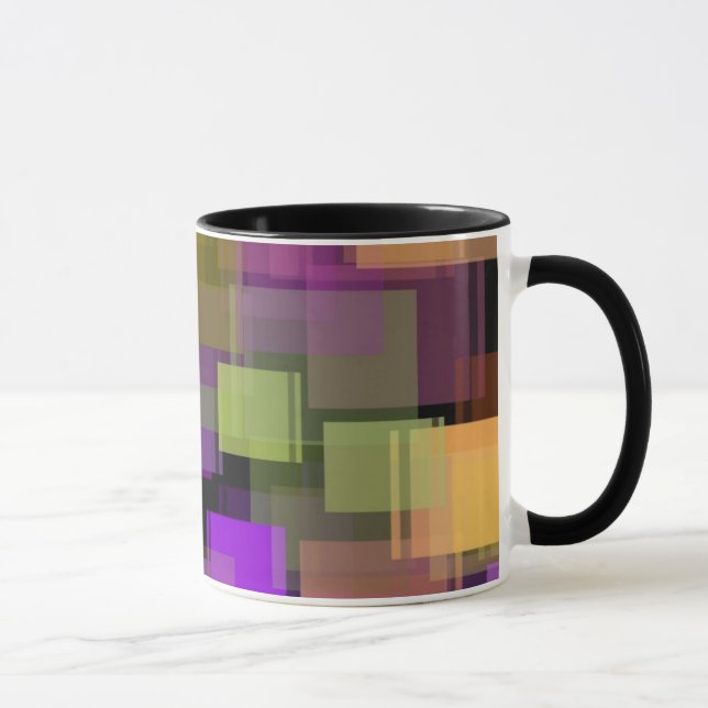 Forrest der Quadrate Mug2 Tasse (Rechts)