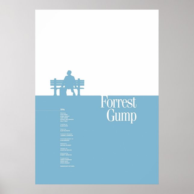 Forrest Gump 1994 Poster (Vorne)