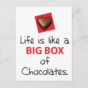 Forrest Gump Fans Postkarte