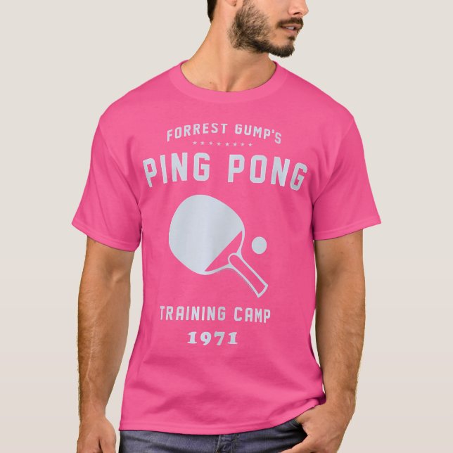 Forrest Gump Ping Pong Training Camp T-Shirt (Vorderseite)