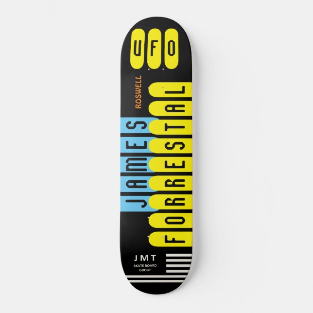 FORRESTAL UFO Skateboard (Vorderseite)