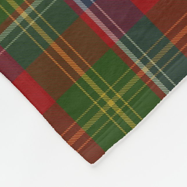 Forrester Clan Tartan Kariert Fleece Blanket (Ecke)