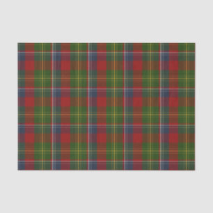 Forrester Tartan-kariertes Seidenpapier