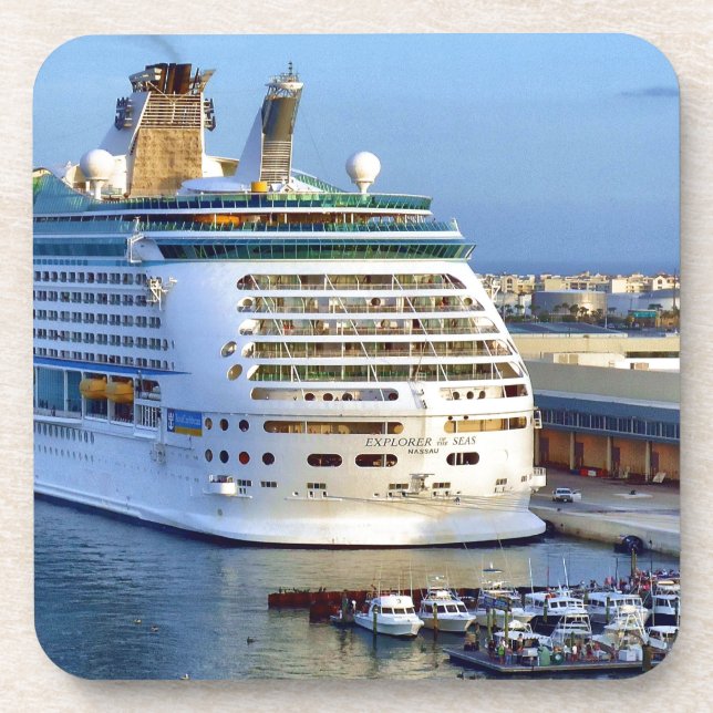 Forscher-Heck zu Hause Getränkeuntersetzer (Vorderseite)