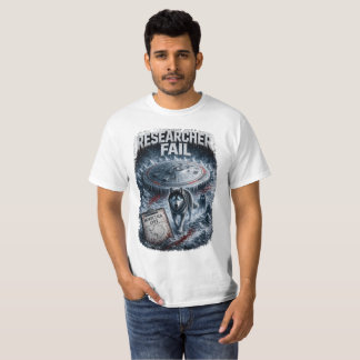 Forscher scheitern Männerwert T-Shirt