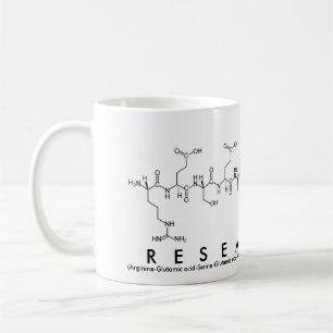 Forscherpeptid-Wort-Tasse Kaffeetasse