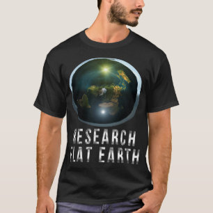 Forschung Flat Earth Essential Classiential TS T-Shirt