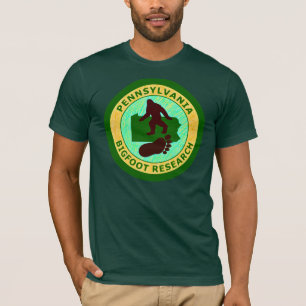 Forschung Pennsylvanias Bigfoot T-Shirt