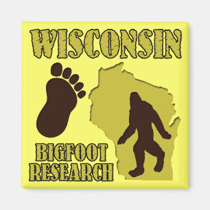 Forschung Wisconsins Bigfoot Magnet