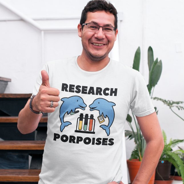 Forschungspläne T-Shirt (Research Porpoises T-Shirt)