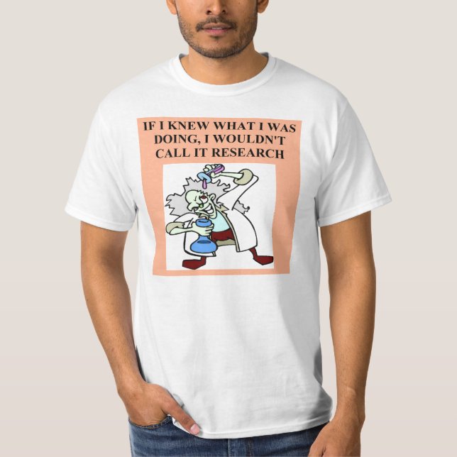 Forschungswitz T-Shirt (Vorderseite)