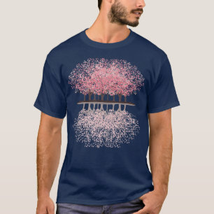 Forstbaum Japan Japanische Blume Cherry Blossom N T-Shirt