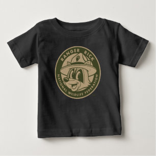 FörsterRick FörsterRick   kakifarbiges Logo Baby T-shirt