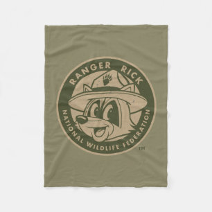 FörsterRick FörsterRick   kakifarbiges Logo Fleecedecke