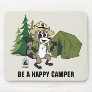FörsterRick   großer amerikanischer Campout - Zelt Mousepad