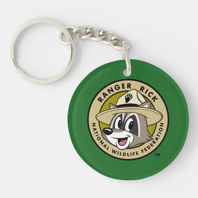 Försterrick-Logo FörsterRick | Schlüsselanhänger (Vorderseite)