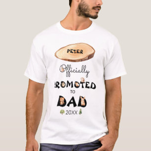 Forstflächen, die offiziell zum Vater befördert we T-Shirt