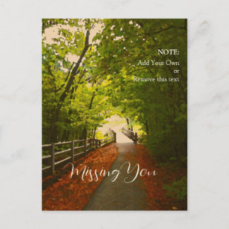 FORSTPFAD Fall 07 - Postkarte