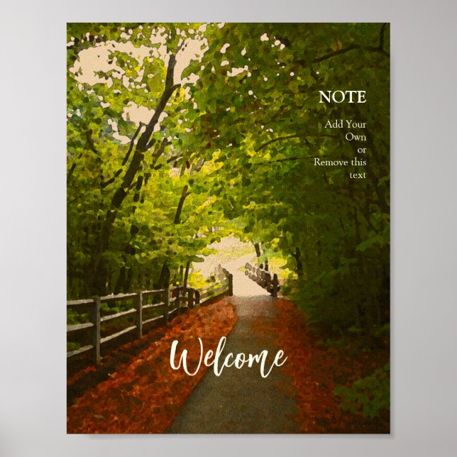 FORSTPFAD Herbst 07 - Poster (Vorne)