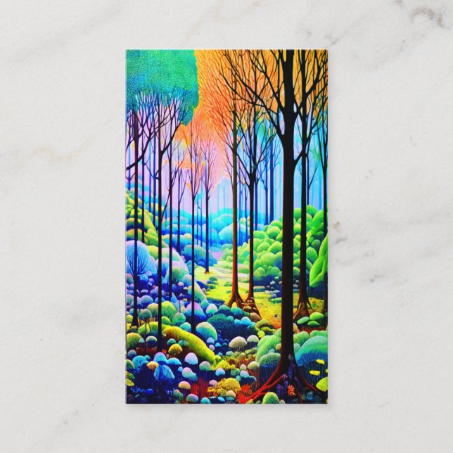 Forstweg Visitenkarte (Vorderseite)