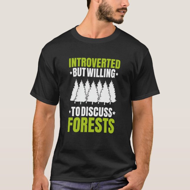 Forstwirtschaft eingeführt Forester T-Shirt (Vorderseite)