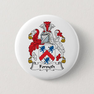Forsyth Familienwappen Button