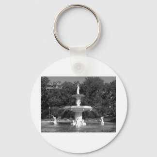 Forsyth Park Fountain Savannah, Georgia Schlüsselanhänger