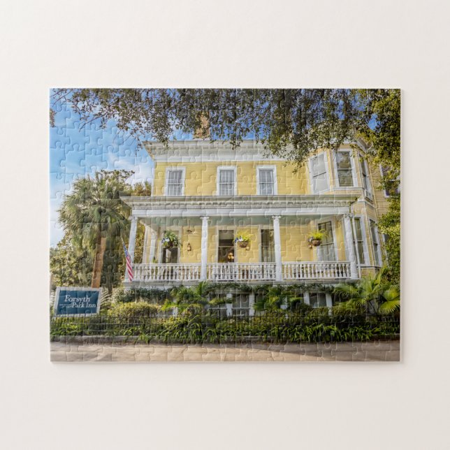 Forsyth Park Historic Savannah Inn Puzzle (Horizontal)