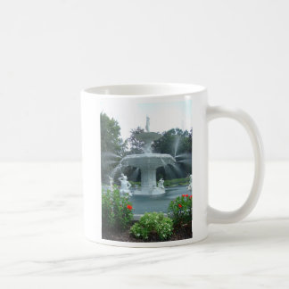 Forsyth Park, in der Savanne, GA Kaffeetasse