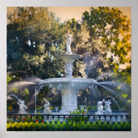 Forsyth Park, in Savannah, Ga