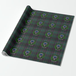 Forsyth Scottish Clan Tartan & Crest Geschenkpapier