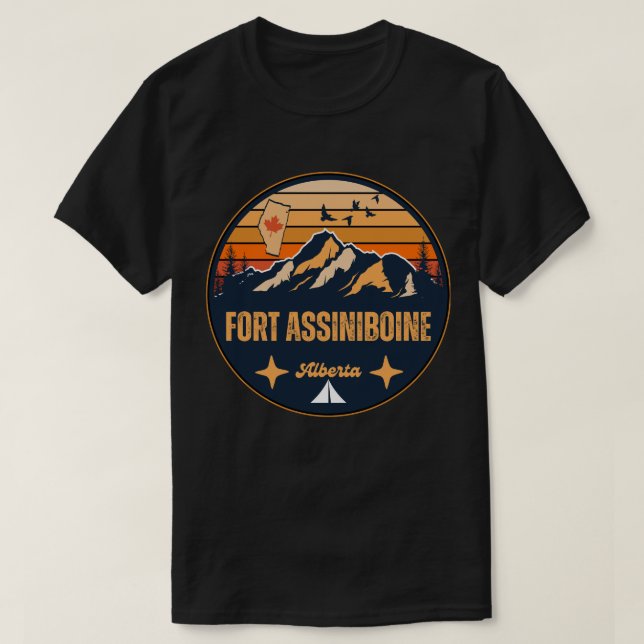 Fort Assiniboine, Alberta T-Shirt (Design vorne)