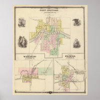 Fort Atkinson, Waterloo und Palmyra, Jefferson Co