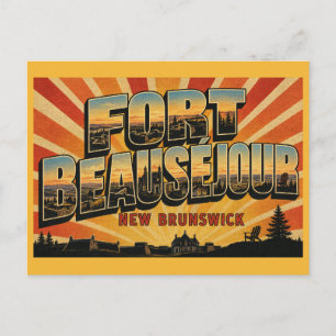 Fort Beauséjour – Fort Cumberland National Postkarte