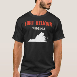 Fort Belvoir Virginia USA Staat America Travel Vir T-Shirt