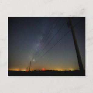 Fort Bend Milky Way Postkarte