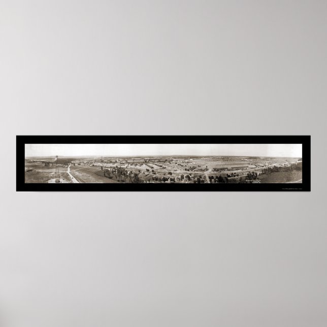 Fort Benning Columbus Foto 1941 Poster (Vorne)