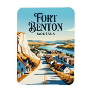Fort Benton USA -> Fort Benton USA Magnet