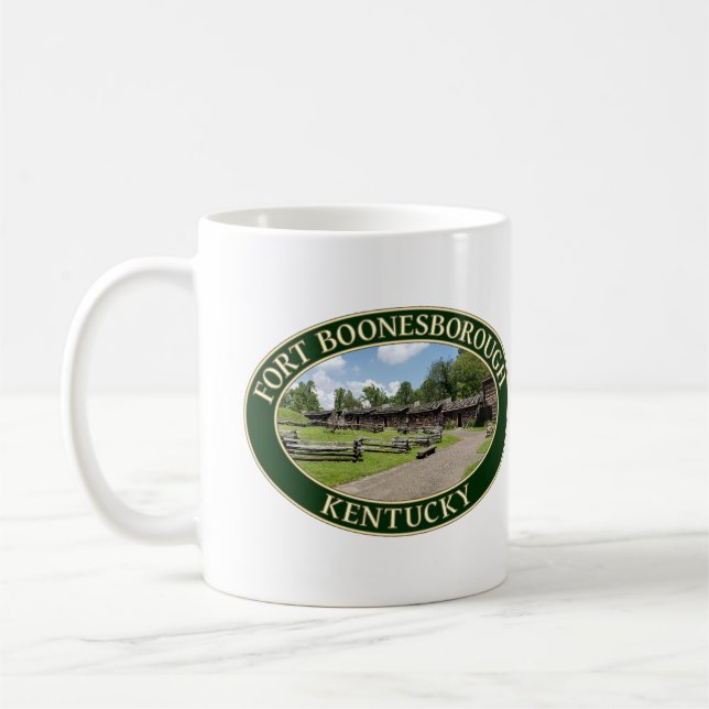 Fort Boonesborough, Kentucky Kaffeetasse (Links)