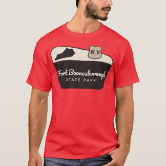 Fort Boonesborough Staat Park Kentucky Welcome Sig T-Shirt