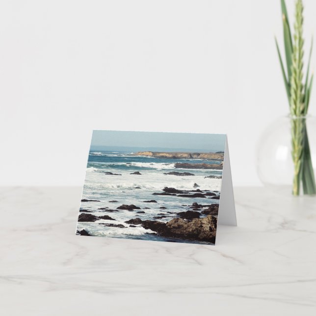 Fort Bragg, kalifornische Küste...... Karte (Vorderseite)