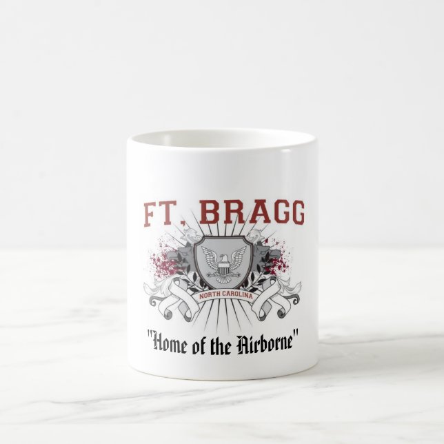 Fort Bragg "Zuhause der im Flugzeug" Tasse (Mittel)