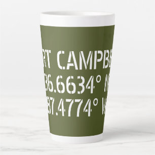 Fort Campbell Latitude Länge Milchtasse